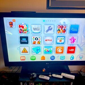 Nintendo Wii U Console - 32GB Black Deluxe